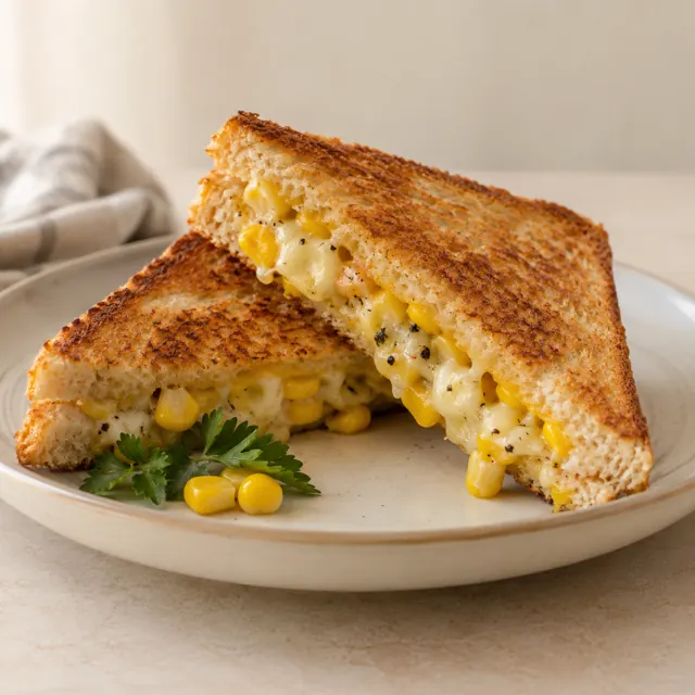 Cheese Corn Sandwich